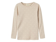 Lil Atelier gray morn heart top